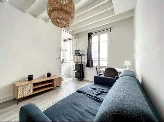 Nice studio Buttes Chaumont - Wifi, TV, Coffee Machine