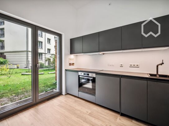 Neubau Studio-Apartment mit Garten-Terrasse in zentraler Lage in Berlin