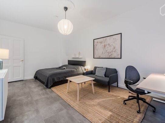 First-time rent after renovation!!! Cozy, Fully Furnished 1-Room Apartment with Modern Amenities in Wedding, Berlin - A…