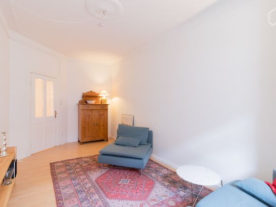 Wonderful & bright flat with little garden located in Hamburg Winterhude