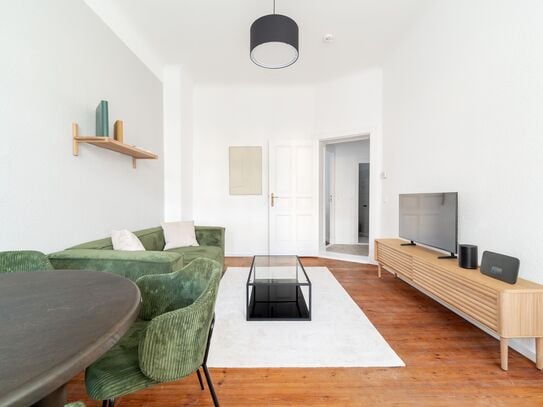 Perfect 2-room apartment in the best location in Neukölln, fully furnished and equipped.