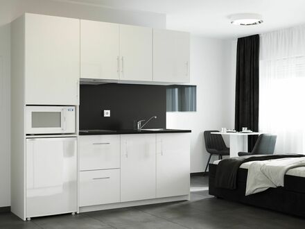 luxuriöses , hochmodernes und vollmöbliertes Apartment in Frankfurt