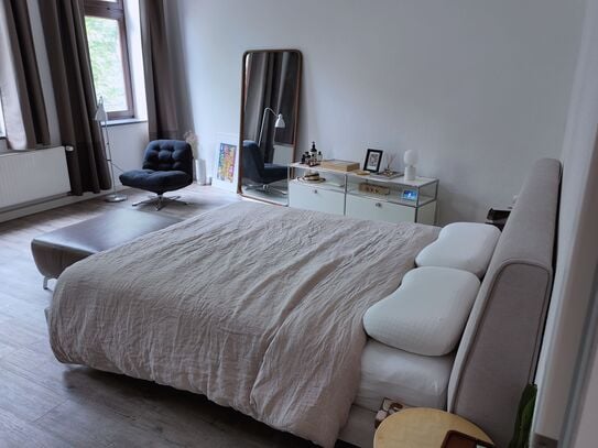 Spacious Stylish Scandi Apartment in lively neigborhood l Next to Schwarzer Bär l Sweet Home Vibe!