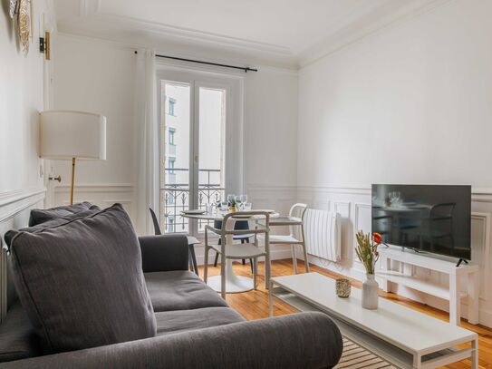 Gorgeous 1-Bedroom Apartment near Buttes Chaumont