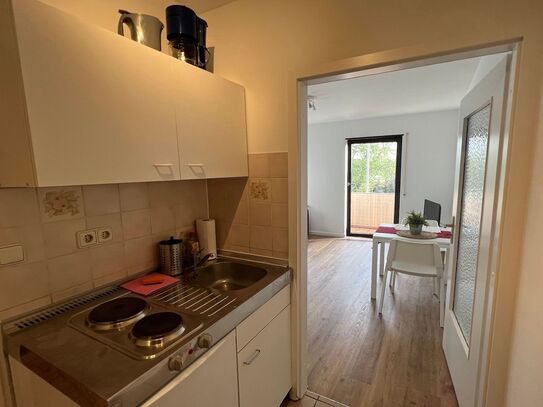 Nice flat with balcony in Mannheim near Rheinauer Lake