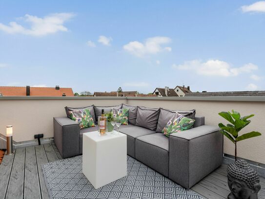 Maisonette Wohnung mit Dachterrasse