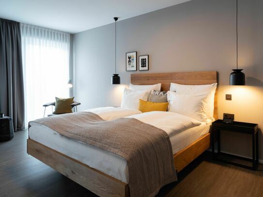 Modernes Longstay Hotelzimmer in Schwabing - Ihr zweites Zuhause in München