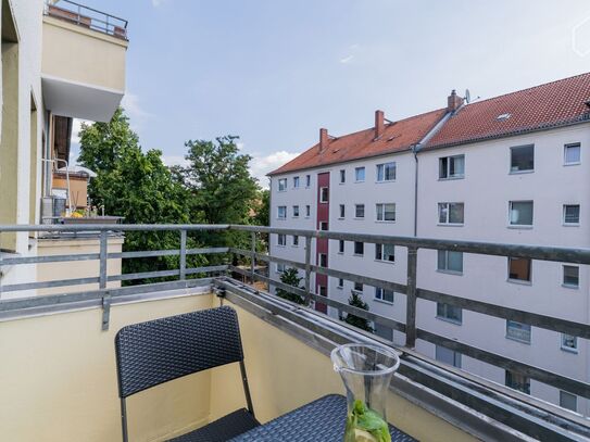 Quiet, neat home with balcony in vibrant neighbourhood, Berlin - Amsterdam Apartments for Rent