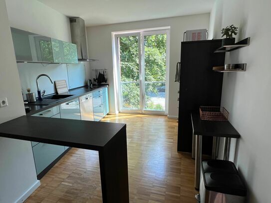 Urbanes Wohnen am Fischmarkt - Neubau, 3 Zimmer, 2 Bäder (mit West Balkon)