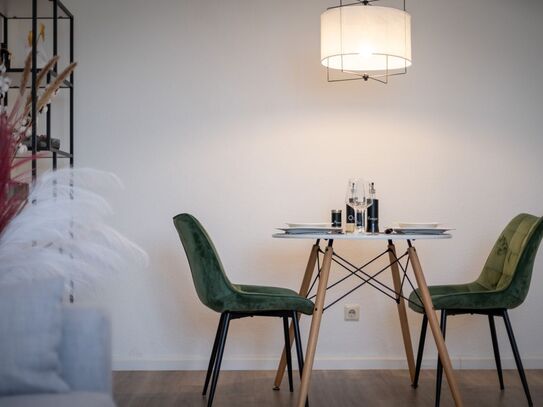 2-room top floor apartment in Krefeld-Uerdingen - Furnished on, Krefeld - Amsterdam Apartments for Rent