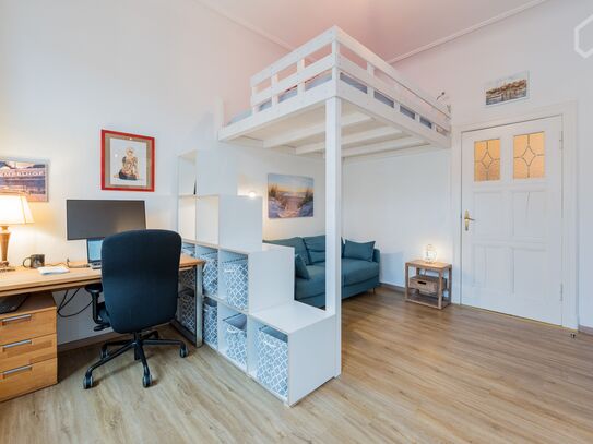 Beautiful and quiet apartment in front of Treptower Park (and very close to Neukölln, Kreuzberg and Friedrichshain)