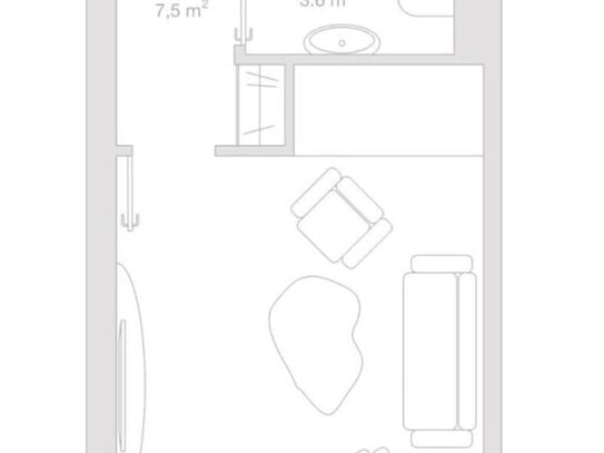 Perfekte Wohnung: 40 m² Studio mit Top-Ausstattung!