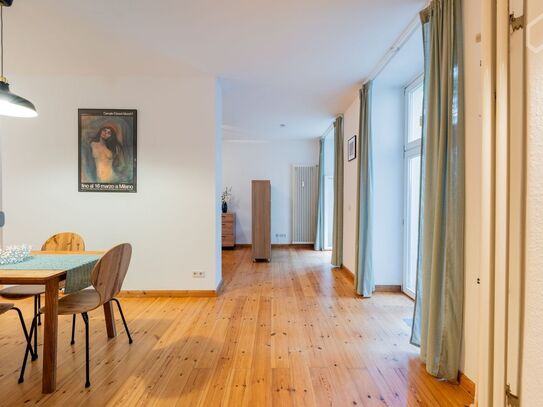 2 Room Apartment fully furnished in Fhain with small Garden, Berlin - Amsterdam Apartments for Rent