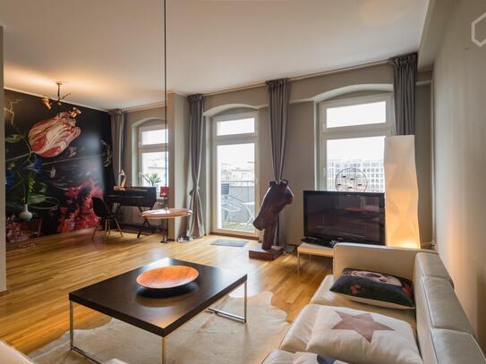 Charming fully furnished ALL INCLUSIVE apartment in Mitte with Park View, Berlin - Amsterdam Apartments for Rent