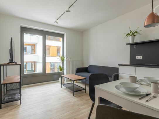 Neuwertiges Apartment mit großer Terrasse in Mannheim