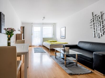 MITTEN IM ZENTRUM: WUNDERSCHÖNES NEU MÖBLIERTES APARTMENT MIT BALKON inkl. WLAN