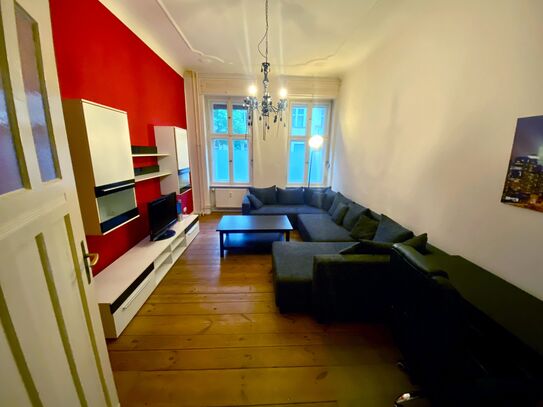 Berlin, Prenzlauer Berg, schöne 2-Zimmer -Wohnung zur Untermiete - voll möbliert