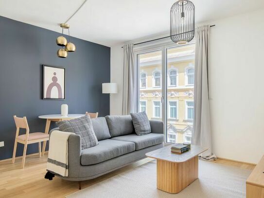 Fashionables 1-Zimmer-Apartment in Rudolfsheim-Fünfhaus mit Stadtblick