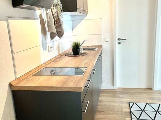 Modern and newly furnished 1-room apartment in a central location in Karlsruhe