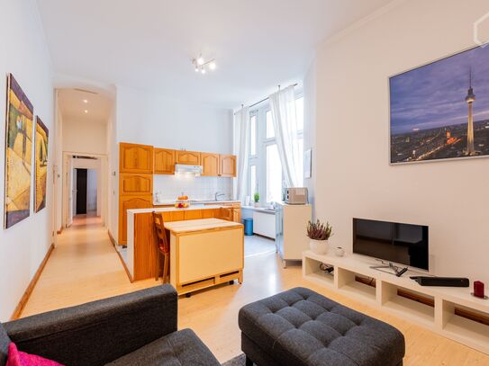 Great flat with excellent transport links in Berlin!