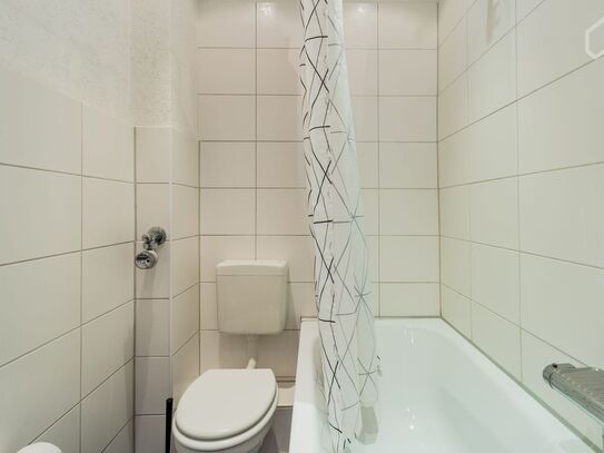 1-room apartment with kitchen, bathroom, balcony and parking space in Schöneberg, Berlin - Amsterdam Apartments for Rent