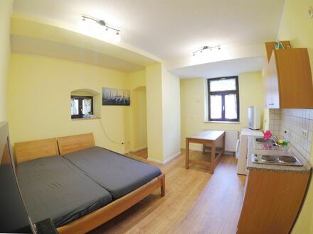 Voll möblierte 1-Zimmer-Wohnung in Dresden Trachau | Fully furnished 1 room apartment in Dresden Trachau