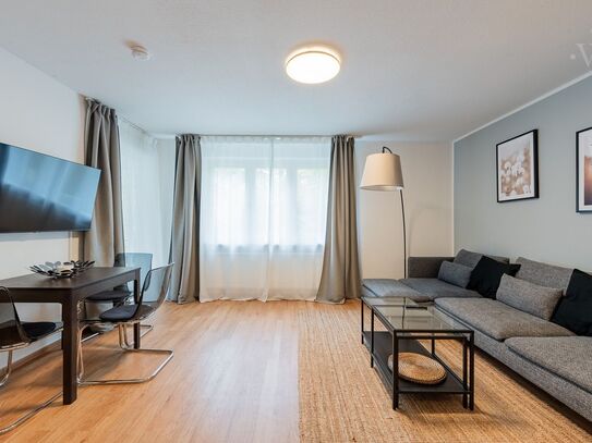 Modern Wohnen im grünen Lichterfelde: vollmöbliertes 2-Zimmer Apartment