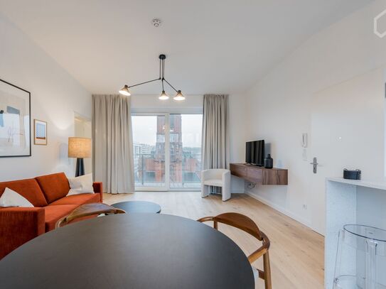 Newly Built, Luxurious Penthouse, Breathtaking View, fast WIFI, underfloor heating, High-Quality Amenities, Central Fri…