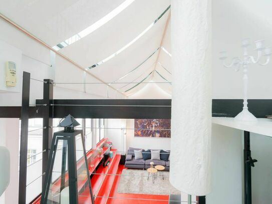 Originelles Luxus Apartment mit Dachterrasse und tollem Blick auf den weltbekannten Stephansdom