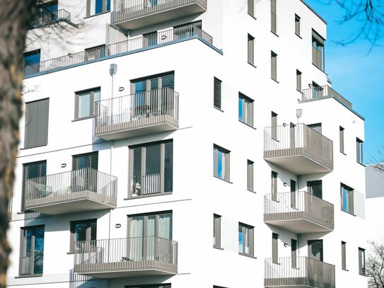 Erstbezug - Exklusive 1- Zimmer-Neubauwohnung in Pankow mit Balkon