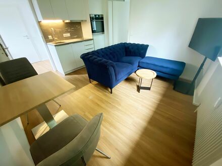 Häusliches und neues Loft | Möblierte 1,5-Zimmer-Wohnung mit EBK in Wangen im Allgäu