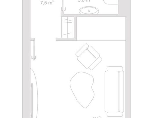 Perfekte Wohnung: 40 m² Studio mit Top-Ausstattung!