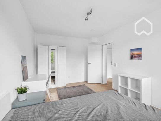 Co-Living: Fantastische Wohnung mit Balkon nähe Alster