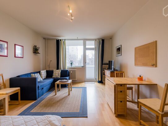 Top-modernisierts Studioapartment in Hansaviertel Berlin-Mitte,voll möbliert