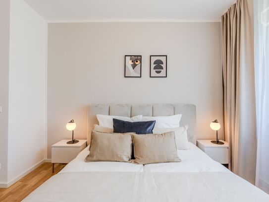 Stylish Lankwitz Retreat with Open Balcony and Modern Decor, Berlin - Amsterdam Apartments for Rent