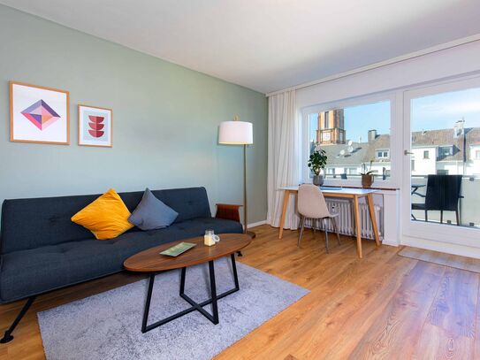 Business Apartment mit Sonnenbalkon in Elberfeld