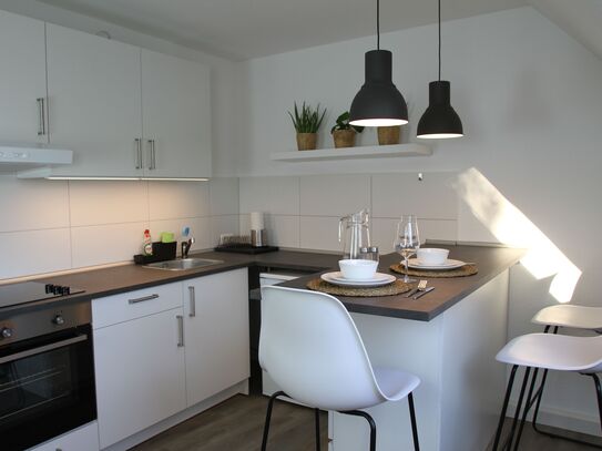 Stilvolles Dachgeschoss-Apartment mit Blick über Bochums Dächer