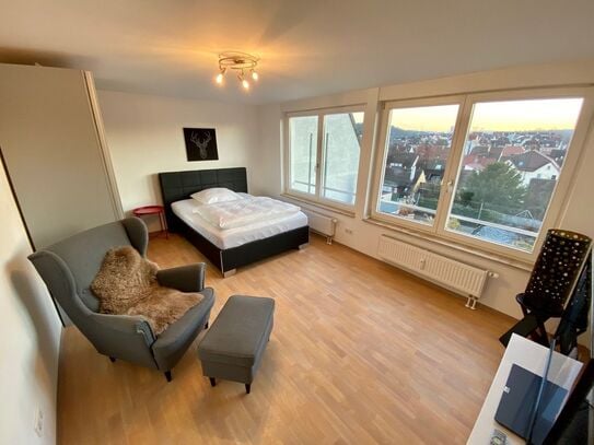 Furnished 1,5 room apartment in Stuttgart near Porsche