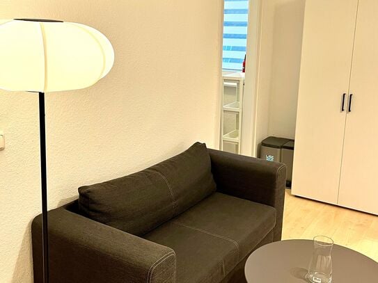 *New* Great studio apartment with balcony, kitchen, WLAN, Smart TV, Netflix, washing machine near Zoo Stadion in Wupper…