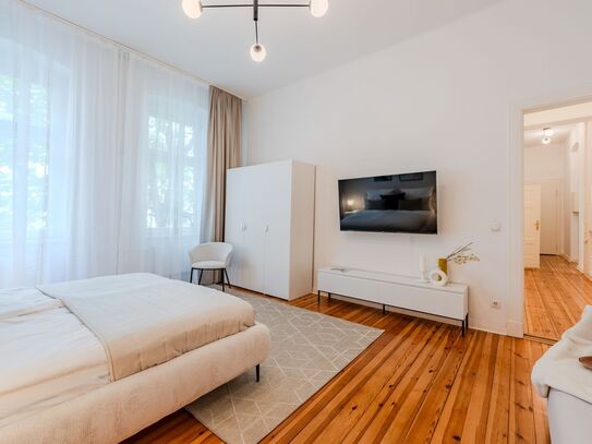 Renovated 2 bedroom apartment with balcony in Historical Charlottenburg, Berlin - Amsterdam Apartments for Rent