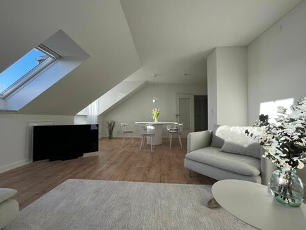 Moderne und helle Dachgeschosswohnung in Hamburg-Nord