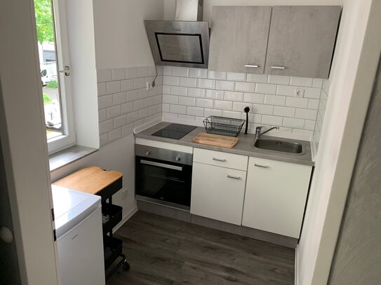 Living directly at Düsseldorf main station with balcony