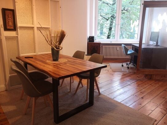 Bright 3 rooms in Wedding with 2 workplaces, Berlin - Amsterdam Apartments for Rent