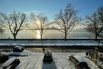 Wohnung mit Rheinblick in Düsseldorf