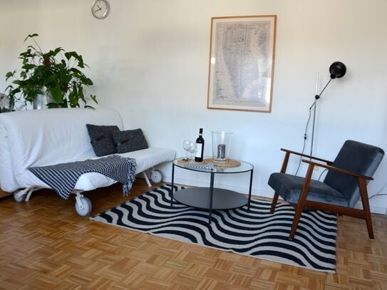 High quality furnished apartment with private garden in Ließem