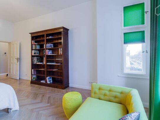 Creative Kreuzberg Altbau – Eclectic 180m² Designer Flat with Historic Charm, Berlin - Amsterdam Apartments for Rent