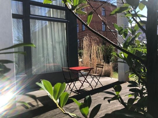 Quiet and sunny suite with garden next to the water, Berlin - Amsterdam Apartments for Rent