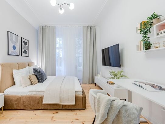 Urban Oasis: Neukölln's 1-Room apartment with a private Balcony, Berlin - Amsterdam Apartments for Rent