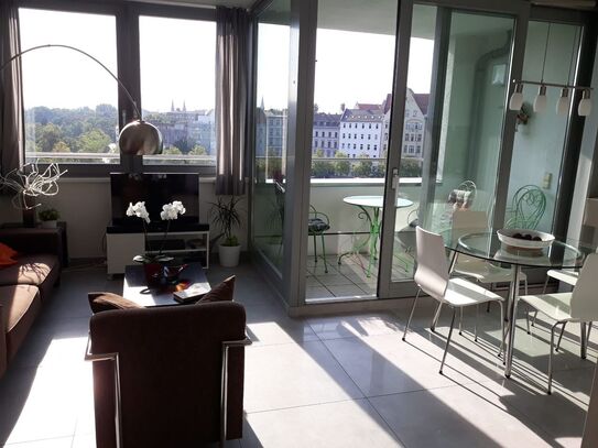 Sunny 3-rooms apartment in best location in Mitte, balcony with direct waterview!!, Berlin - Amsterdam Apartments for R…