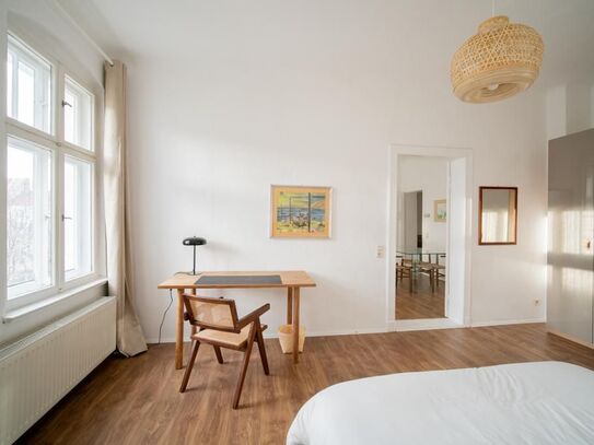 Trendy and spacious one-bedroom apartment in Prenzlauer Berg